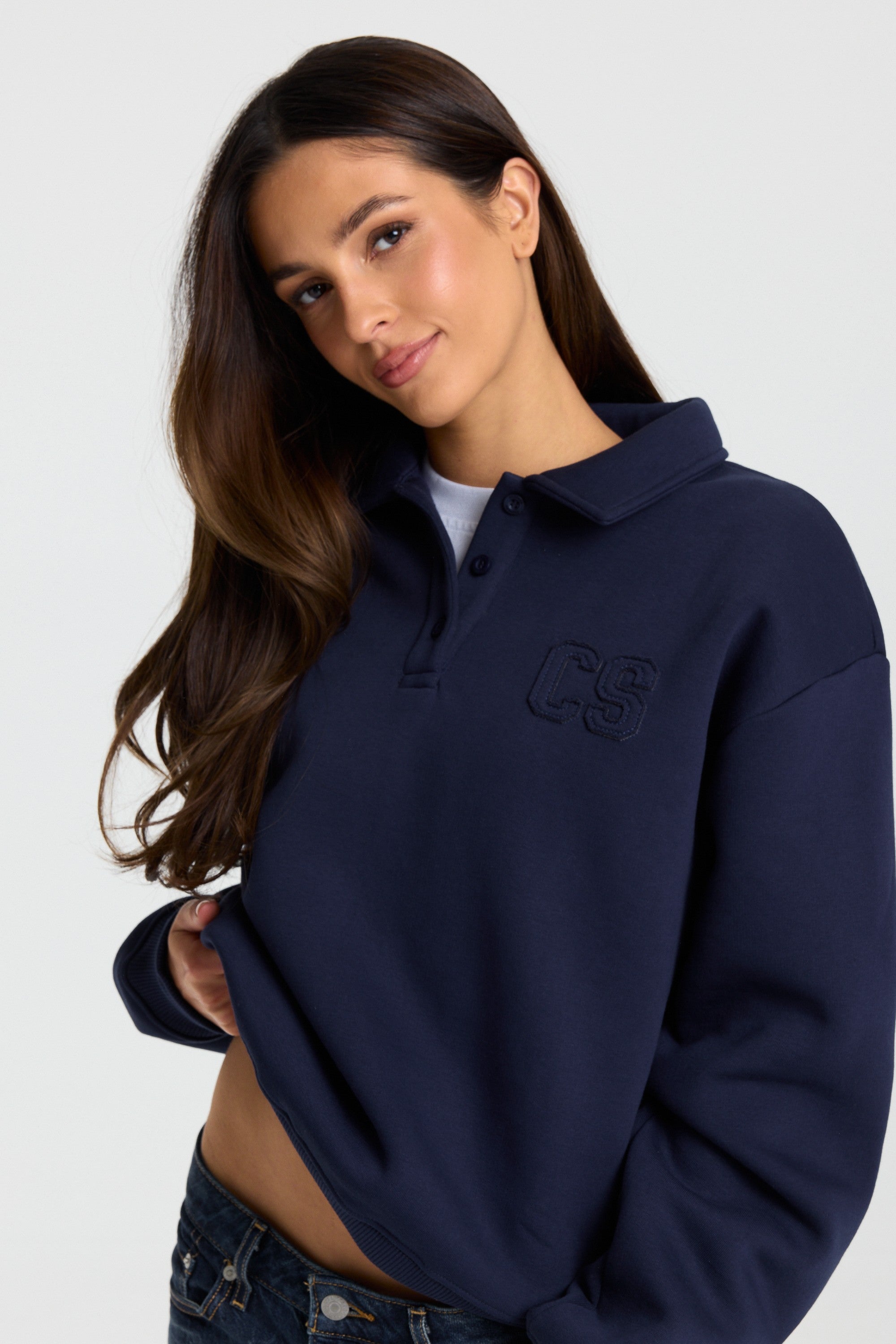 W. Rugby Shirt - Navy